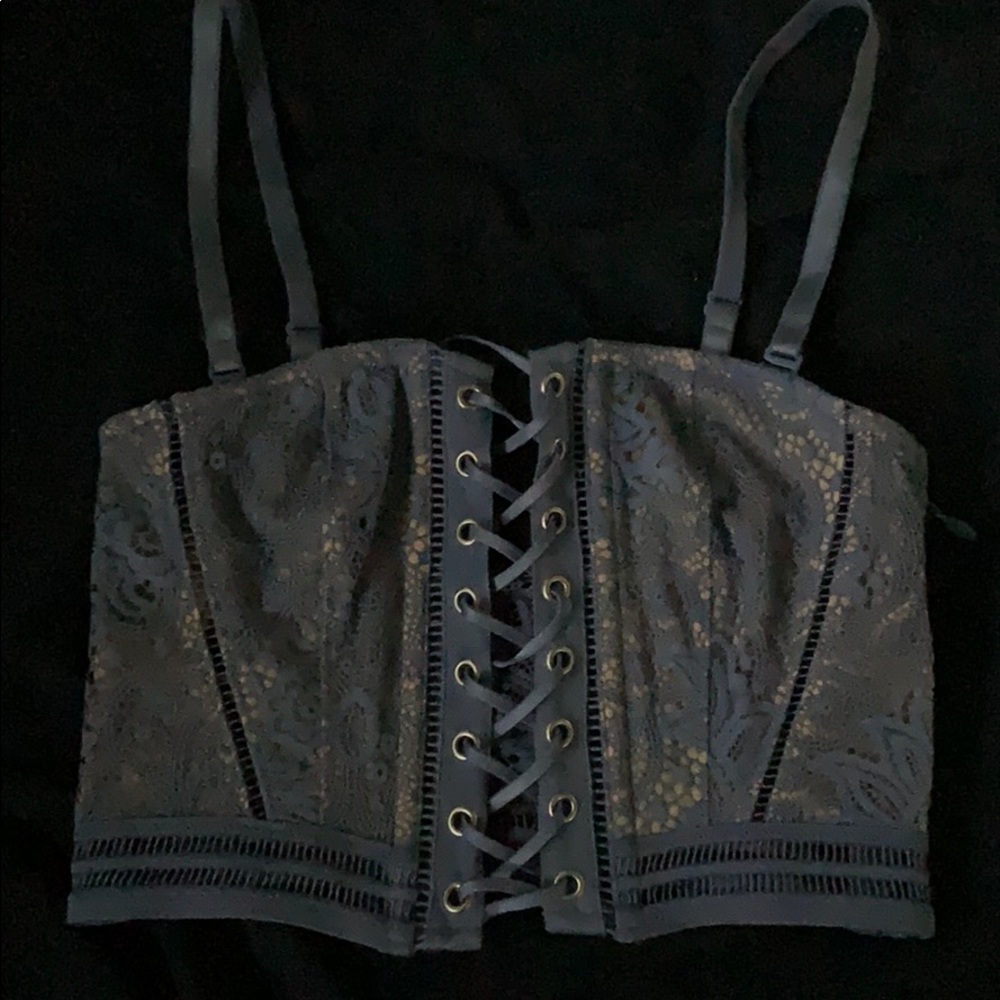 Blue Lace Up